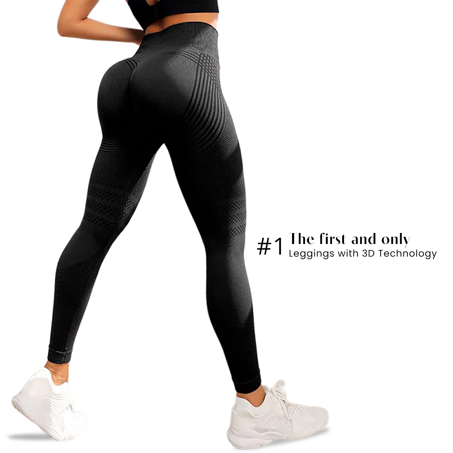 Leggings 3D | Black